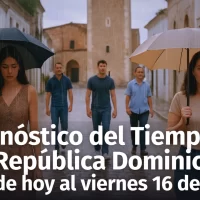 ¿Preparados para el clima? Pronóstico del Tiempo en República Dominicana desde hoy 14 hasta el viernes 16 de mayo
