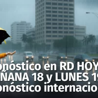 ¿Lluvias otra vez? Vaguada activa sobre República Dominicana este fin de semana. Pronóstico del clima internacional