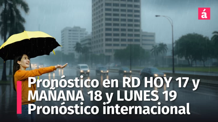 ¿Lluvias otra vez? Vaguada activa sobre República Dominicana este fin de semana. Pronóstico del clima internacional