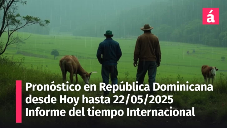 Primera onda tropical de la temporada: ¿Cómo afectará el clima en República Dominicana? Pronóstico desde hoy al jueves. Además el clima en el mundo