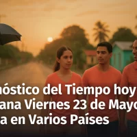 Clima en República Dominicana: Hoy y mañana viernes 23 de mayo así estarán las temperaturas ¿Volverá a llover?