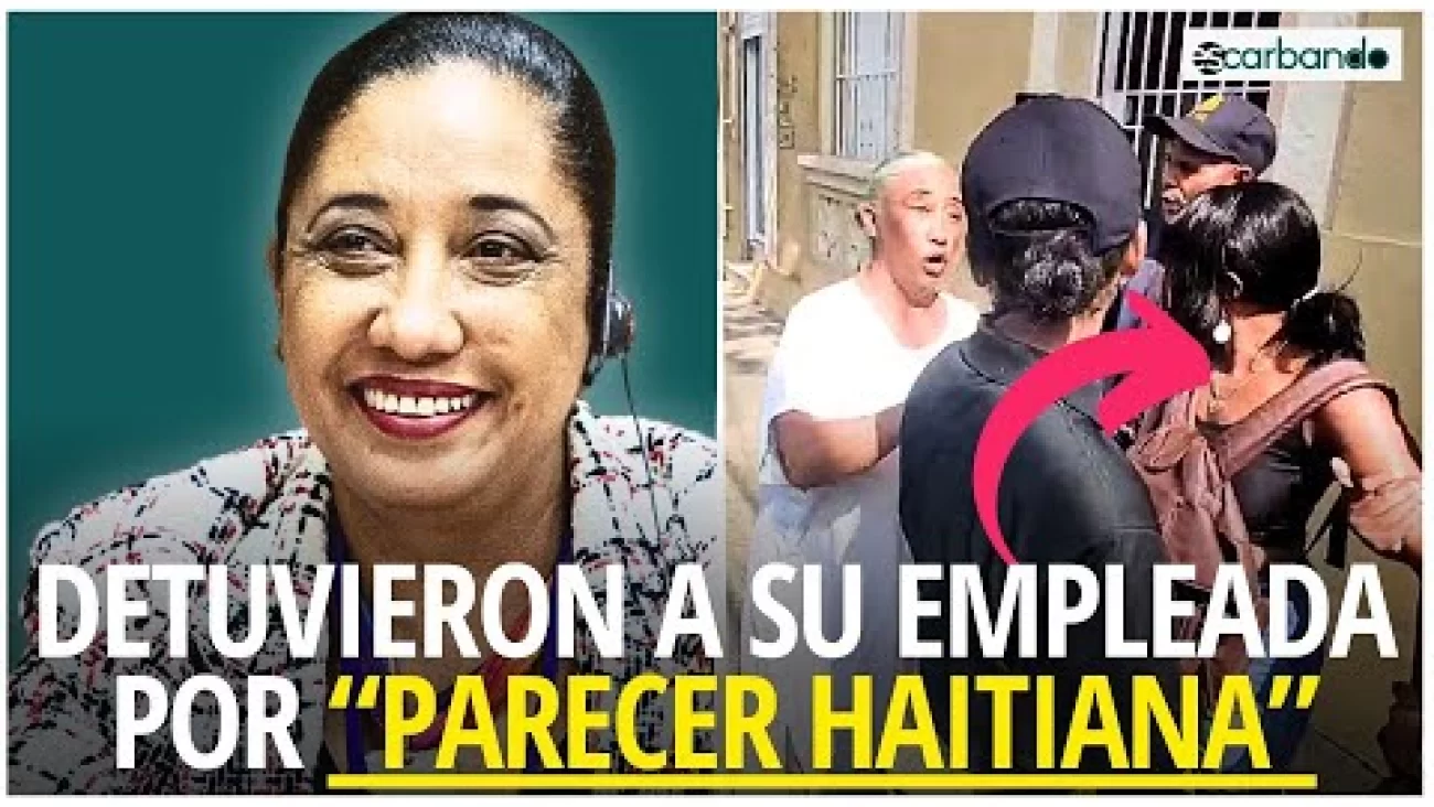 Guadalupe Valdez confronta a Migración por detención de su empleada de origen haitiano