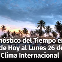 Clima en República Dominicana: Pronóstico del Tiempo desde hoy hasta el lunes 26 de mayo. Informe del Clima Internacional