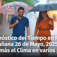 Pronóstico del Tiempo en República Dominicana: Incidencia de Vaguada y Onda Tropical ¿Dónde lloverá? Además, Pronóstico del Clima en el mundo