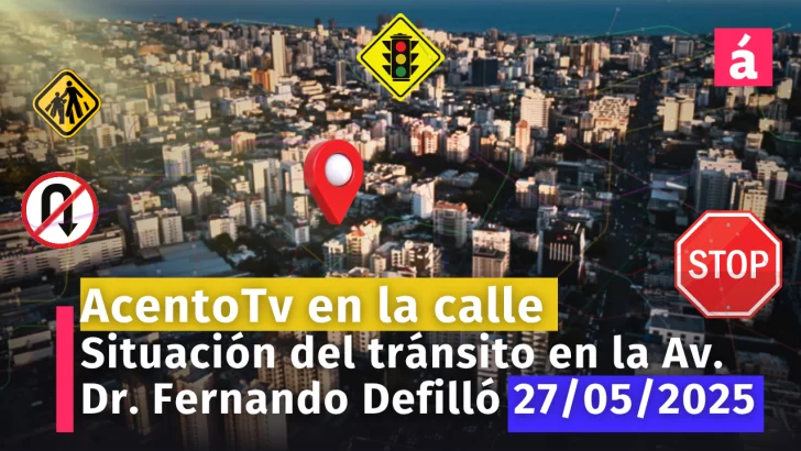 El tránsito en la Av. Dr. Defilló en este momento, aquí los detalles