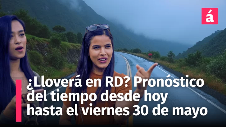 Clima: ¿Lloverá hoy en República Dominicana? Pronóstico detallado desde hoy hasta el viernes 30 de mayo