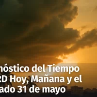 ¡Atención! Se aproxima una onda tropical. Pronóstico del Tiempo en la República Dominicana desde hoy hasta el sábado 31 de mayo