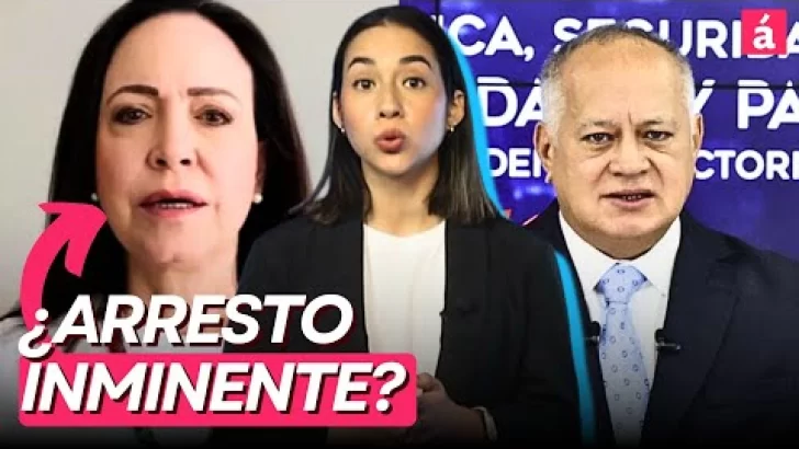 Gobierno de Venezuela amenaza con arrestar a María Machado: “Todo tiene su momento”