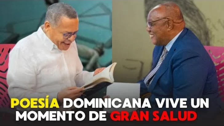 Para Mateo Morrison la poesía dominicana vive un momento de gran salud y creatividad