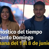 ¿Lloverá en Santo Domingo esta semana? Esto dice el pronóstico del clima del 1 al 8 de junio