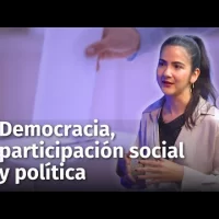 Democracia, participación social y política