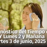 República Dominicana bajo el polvo sahariano: pronóstico del tiempo de hoy y mañana martes 3 de junio