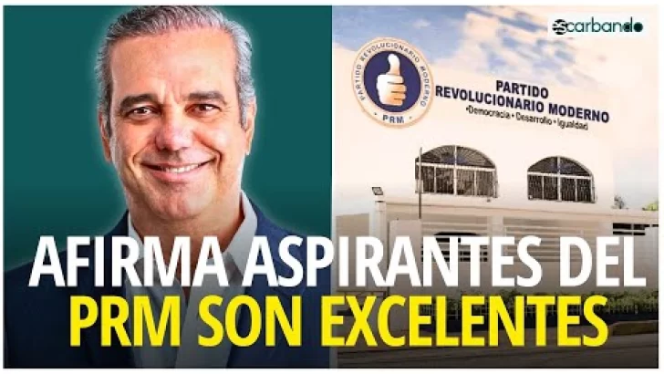 Abinader promete garantizar transparencia en elección del candidato presidencial del PRM