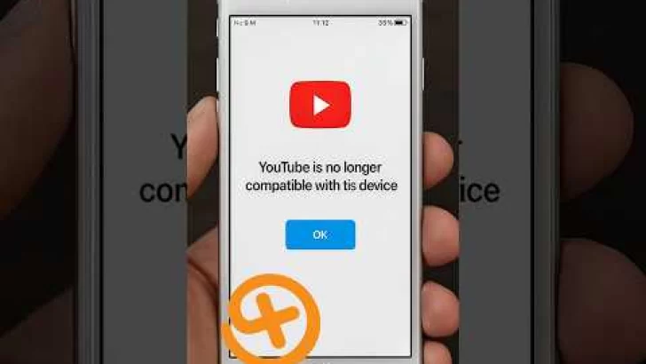 5 iPhones y iPads que quedaron atrás según la actualización de YouTube
