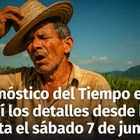 ¡Alerta por altas temperaturas! Pronóstico del Tiempo en República Dominicana desde hoy al sábado. Entérese de las zonas que recibirán lluvias