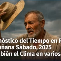 Pronóstico del tiempo mixto para República Dominicana: Estas provincias bajo nubosidad y calor. Además el clima en varios países.