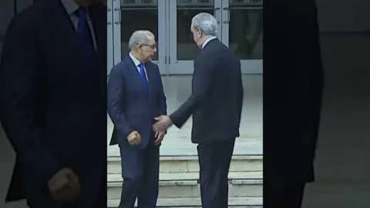 EMPATÍA entre LEONEL y ABINADER durante reunión del CES