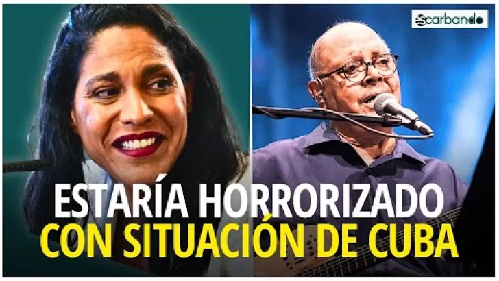 Hija de pablo Milanés cree que su padre estaría ‘horrorizado’ con la situación de Cuba