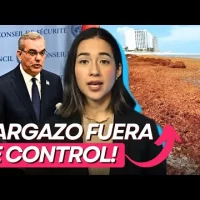 Abinader pide declarar el SARGAZO como EMERGENCIA regional