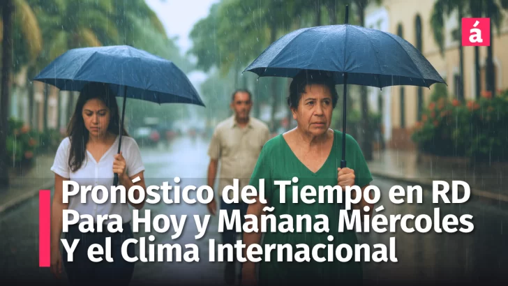 ¡Vuelve el polvo Sahariano! Pronóstico actualizado para República Dominicana y el mundo este martes y miércoles