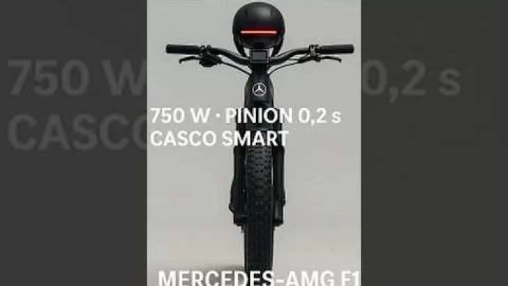 ¿Mercedes AMG ahora hace e-bikes de F1?