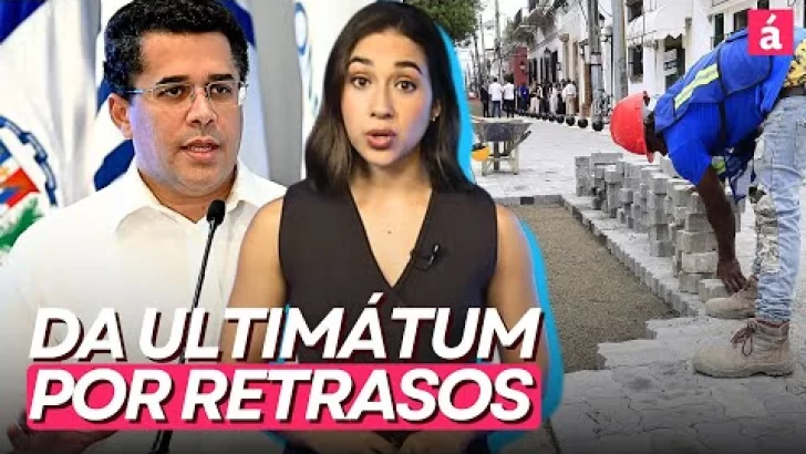 David Collado estalla por LENTITUD en obras de la Zona Colonial