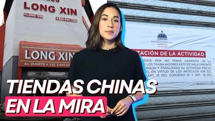 Cierran comercios chinos en la Duarte por violar derechos laborales