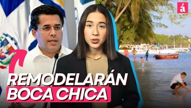 Turismo anuncia la remodelación de la playa y del malecón de Boca Chica