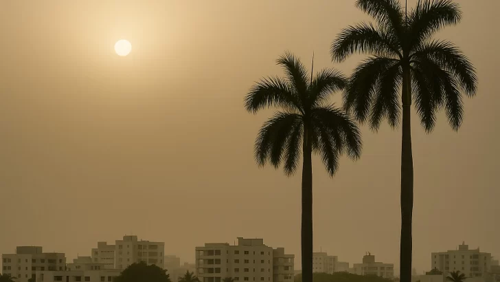 Informe del tiempo para hoy: Se alejan las lluvias regresan polvo de Sahara y calor, aquí las recomendaciones