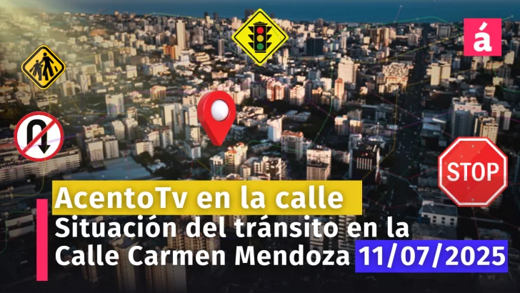 Así esta la calle Carmen Mendoza de Cornielle. Vea éste reporte antes de recorrerla