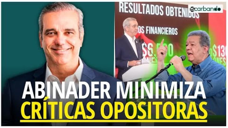 Abinader minimiza críticas opositoras y aplaude calidad democrática dominicana