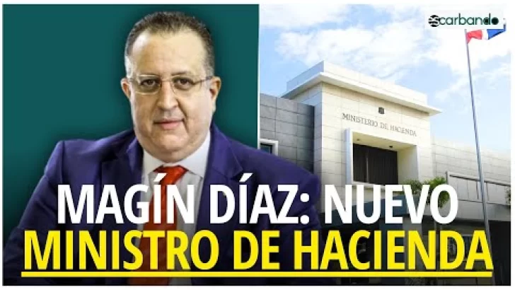 Magín Díaz es designado como nuevo ministro de Hacienda