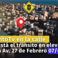 Así está el elevado de la Av. 27 de Febrero ahora