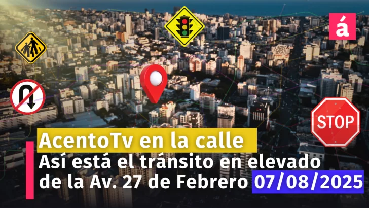 Así está el elevado de la Av. 27 de Febrero ahora