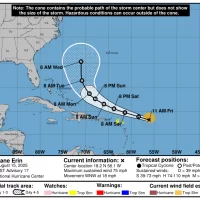 EN VIVO: El avance del Huracán Erin cerca de República Dominicana, conoce el informe del tiempo