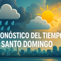 Informe del Tiempo en RD: en horas matutinas, se prevén pasajeros chubascos hacia la parte este del país, mientas que las demás regiones estarán soleadas con nubes dispersas.