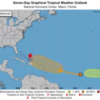 Informe del Tiempo: huracán ERIN continúa alejándose del país, INDOMET Y COE vigilan disturbios con potencial desarrollo