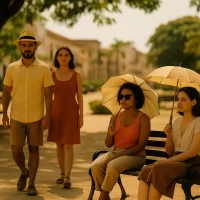 Clima en Republica Dominicana: Sistema anticiclón, provocará junto a la incursión de partículas de polvo de Sahara, un cielo soleado, calor agobiante durante el día