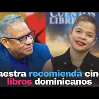 Maestra recomienda cinco libros dominicanos
