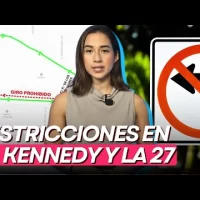 Implementarán restricción de giros a la izquierda en la Kennedy y la 27 de Febrero