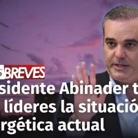 El presidente Abinader se reúne con líderes de la comunidad sobre situación energética en el país