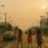 ¿Cómo estará el clima hoy?: Pese a Vaguada y lluvias en algunas zonas del país, continúa la ola de calor, INDOMET vigila baja presión en las islas de Cabo Verde.