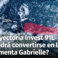 Invest 91L en ruta hacia el Caribe: ¿Se podría convertir en la tormenta Gabrielle?