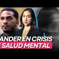 Agentes policiales asisten a Wander Franco tras sufrir episodio de salud mental