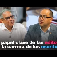 Resalta importancia de las editoras para impulsar carrera de escritores y elevar calidad del libro