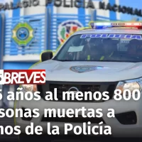 Al menos 800 personas han perdido la vida a manos de la Policía Nacional en 5 años
