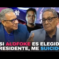 “Si Alofoke es elegido presidente, me suicido”