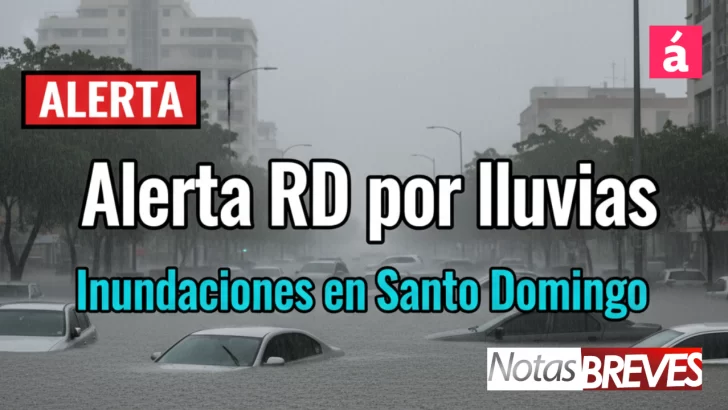 COE mantiene en alerta al país por fuertes lluvias en RD