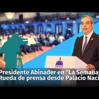 Presidente Abinader habla en La Semanal desde Santiago de los Caballeros
