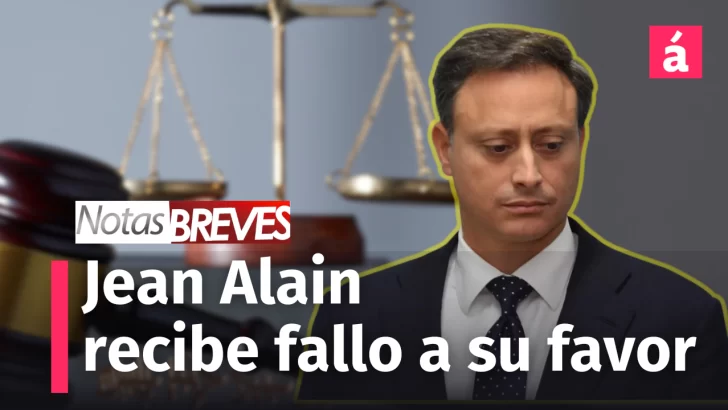 Jean Alain recibe fallo a su favor en caso de Migración